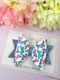 Butterfly hair bow