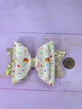 Mini baker hair bow