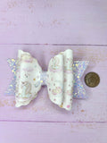 Unicorn hair bow