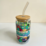 Teacher glass cup