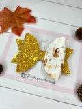 Autumn fairies hair bow