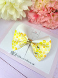 Bee hair bow