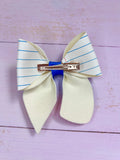 School pencil hair bow