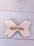 Embroidered Ballet hair bow