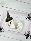 Halloween ghost hair clip