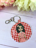 School bag name tag