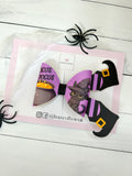 Halloween hocus pocus hair bow
