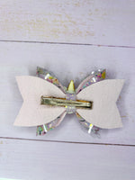 Unicorn hair bow