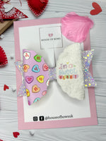 Valentines sweet heart bows