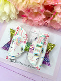 Fun fair hair bow
