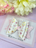 Princess tiara hair bow