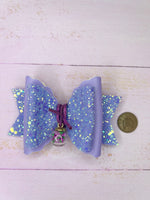 Grape hair bow