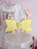 Cocktail straw bow