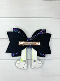 Witch legs hair bow