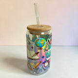 Teacher glass cup