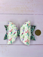 Mermaid hair bow