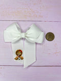World Cup hair bow