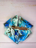 Large snowflake hair bow