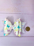 Pastel butterfly bow