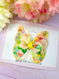 Yellow butterfly clip