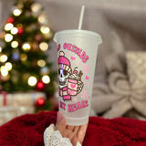 It’s cold outside like my heart cold cup tumbler