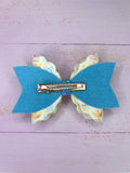 Tea time hair bow