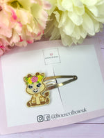 Giraffe snap clip