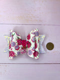 Dragon fruit hair bow