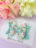 Flower girl hair bow