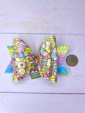 Foodie hair bow