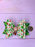 Watermelon hair bow