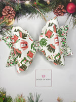 Christmas jumper bow