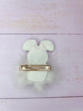 Bunny fluffy clip