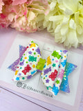 Gummy bear hair bow