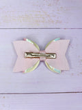 Candy floss hair bow