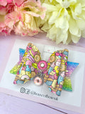 Foodie hair bow
