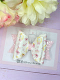 Princess tiara hair bow
