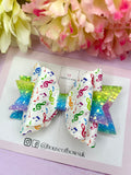 Music hair bow