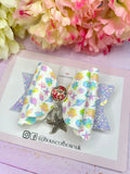 Starfish hair bow