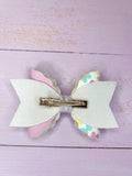 Pastel butterfly bow