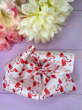 Large Flamingo hair bow
