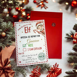 Elf report certificate