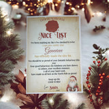Nice list certificate
