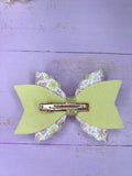 Yellow beach bow