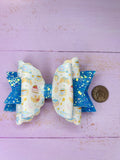 Tea time hair bow