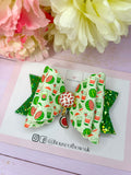 Watermelon hair bow