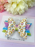 Dumpling hair bow