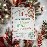 Elf report certificate