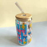 Sunshine and iced coffee cup