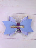 Grape hair bow